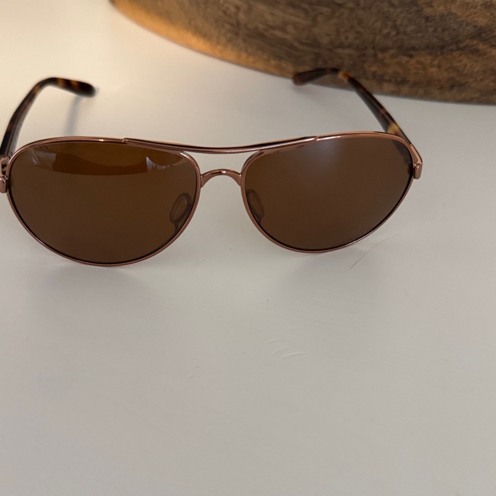 Oakley Brown Aviator Sunglasses - Picture 8 of 10